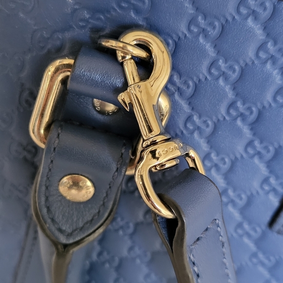 Gucci GG Micro Guccissima Dome 2 Way Crossbody Hand Bag. Authentic!!! - Picture 14 of 16